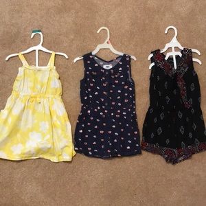 Set of 3 jumper/dress